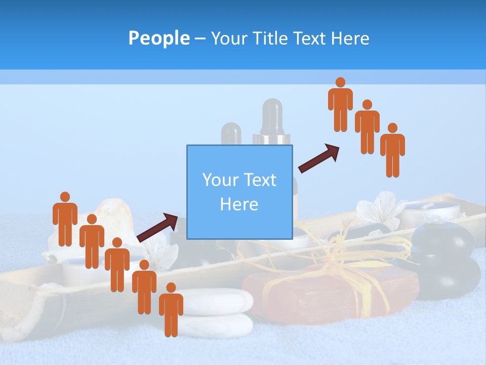 Asia Pebble Blue PowerPoint Template