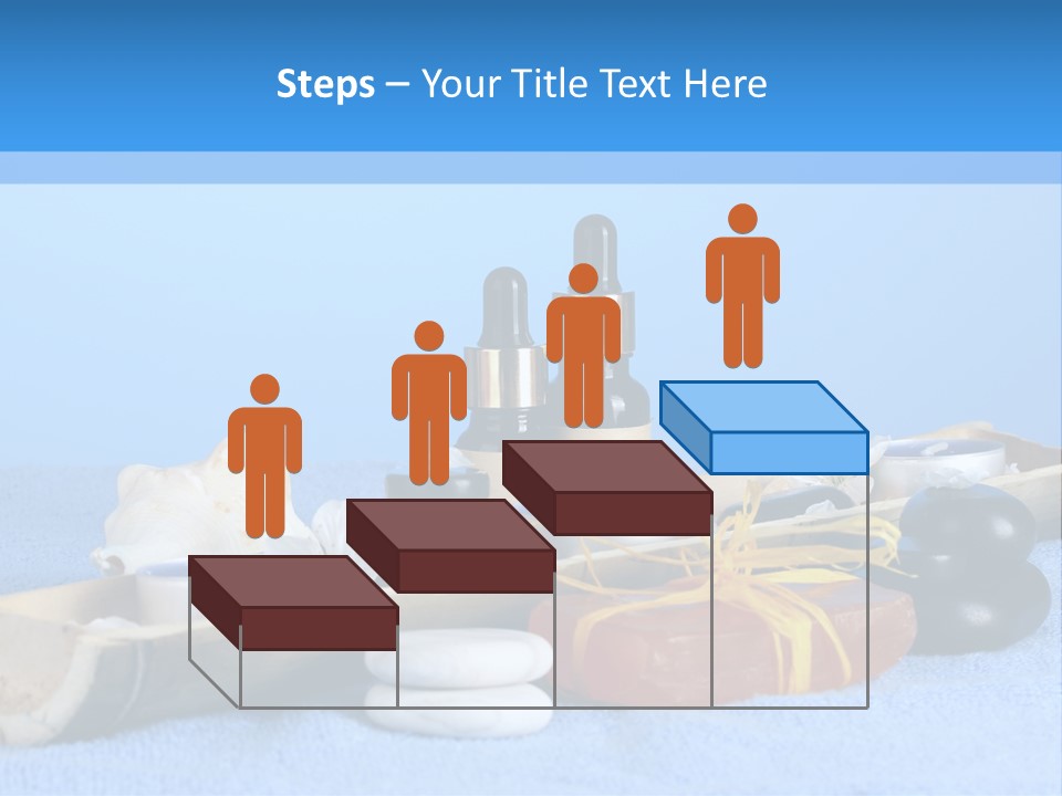 Asia Pebble Blue PowerPoint Template