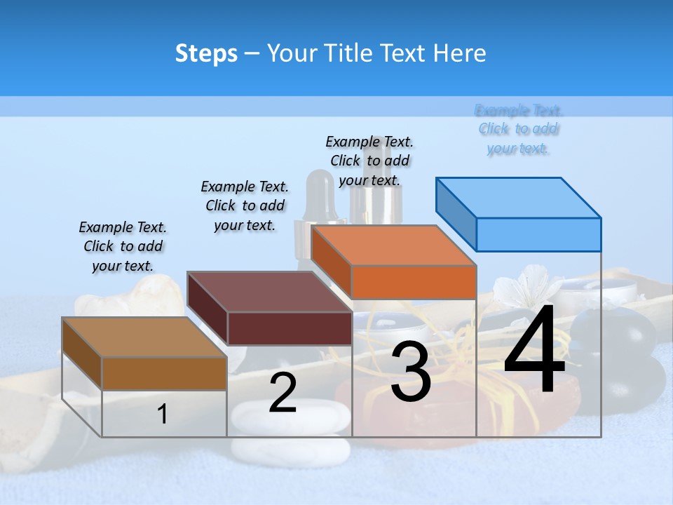 Asia Pebble Blue PowerPoint Template