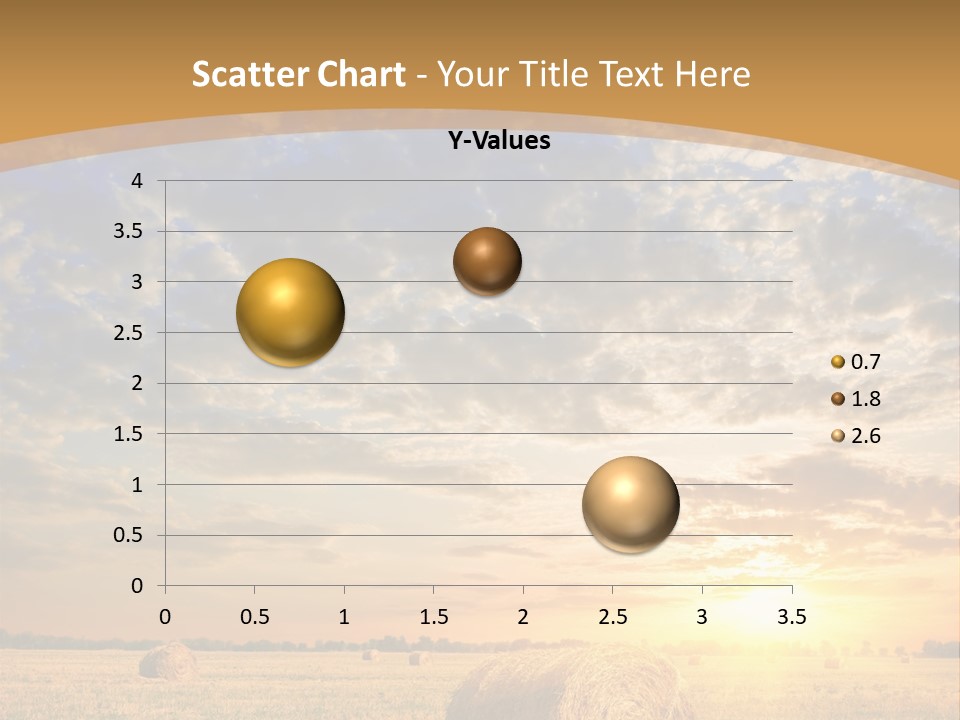 Sunshine Sun Meadow PowerPoint Template