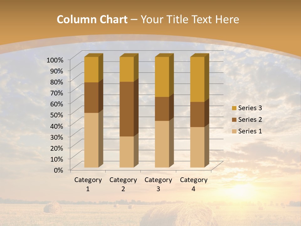 Sunshine Sun Meadow PowerPoint Template
