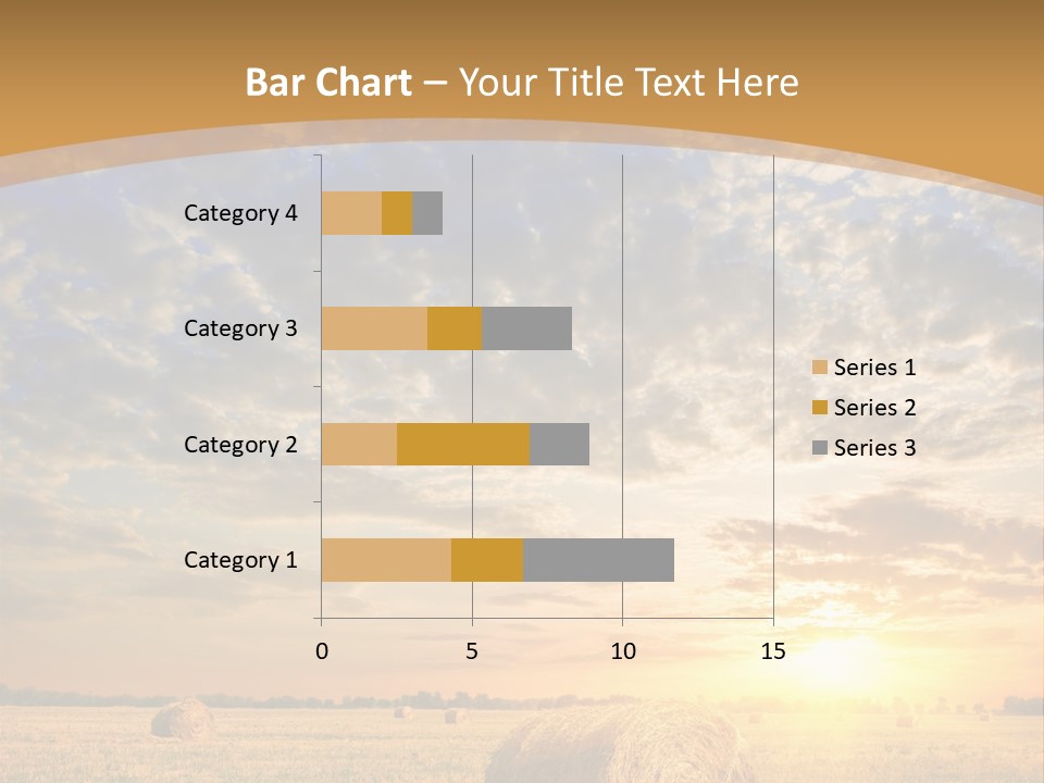 Sunshine Sun Meadow PowerPoint Template