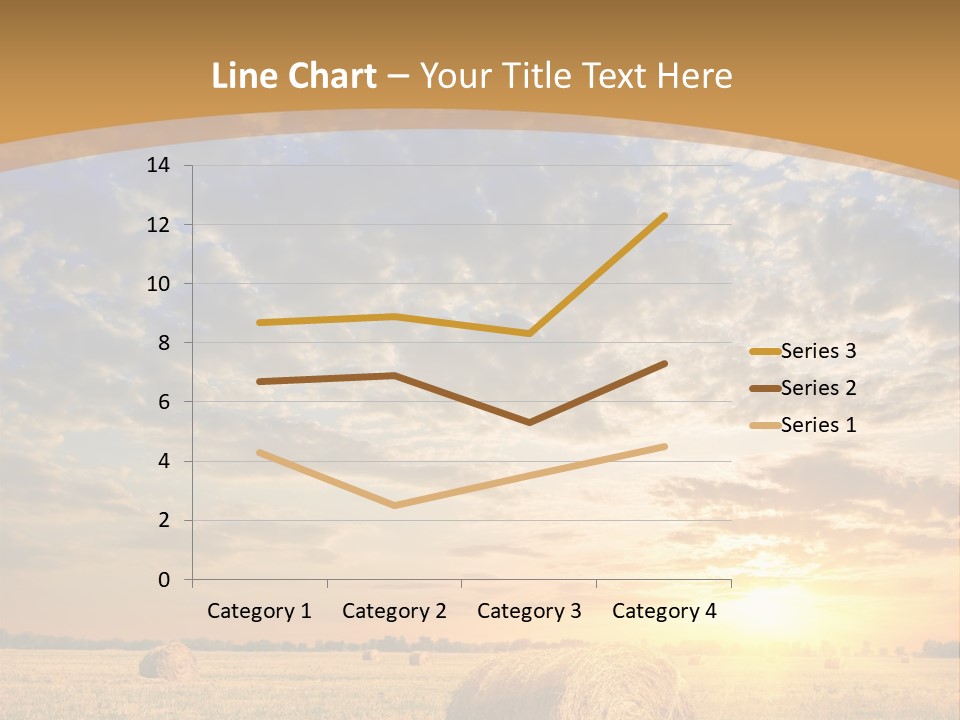 Sunshine Sun Meadow PowerPoint Template
