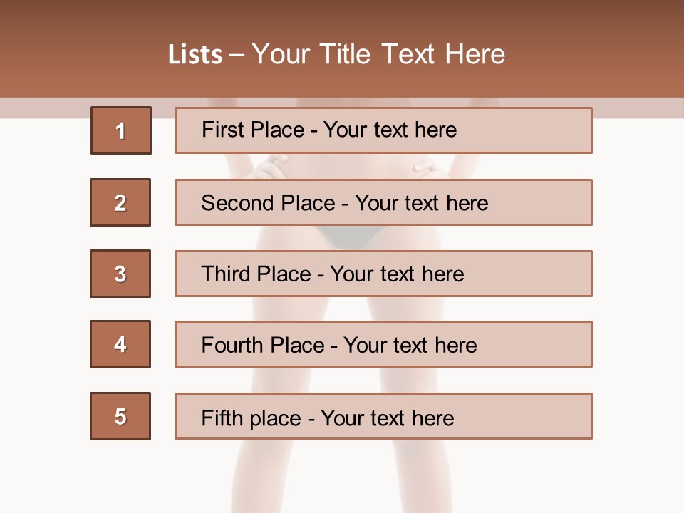 Hair Confident Life PowerPoint Template