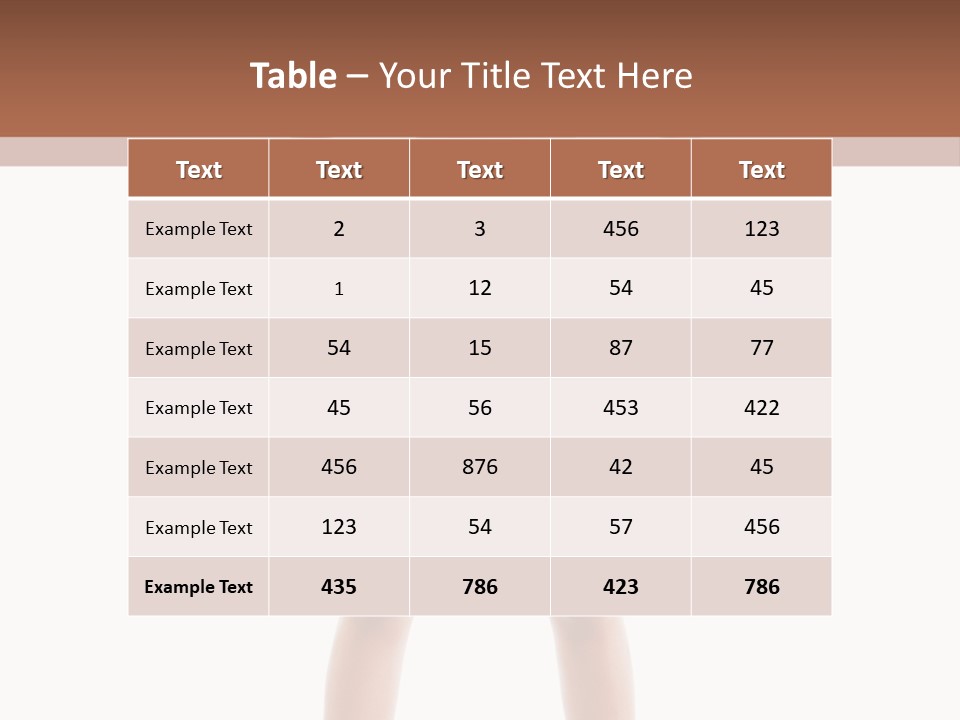 Hair Confident Life PowerPoint Template