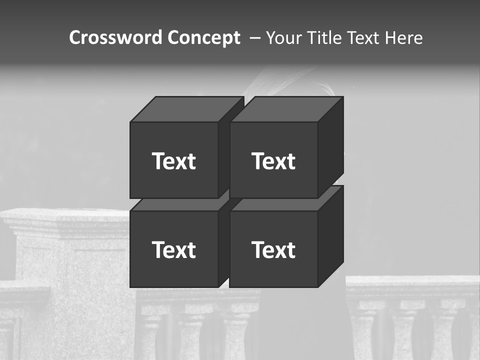 Pensive Human Sadness PowerPoint Template