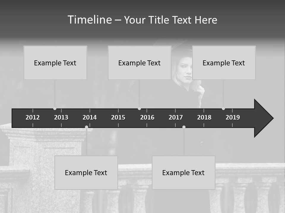 Pensive Human Sadness PowerPoint Template