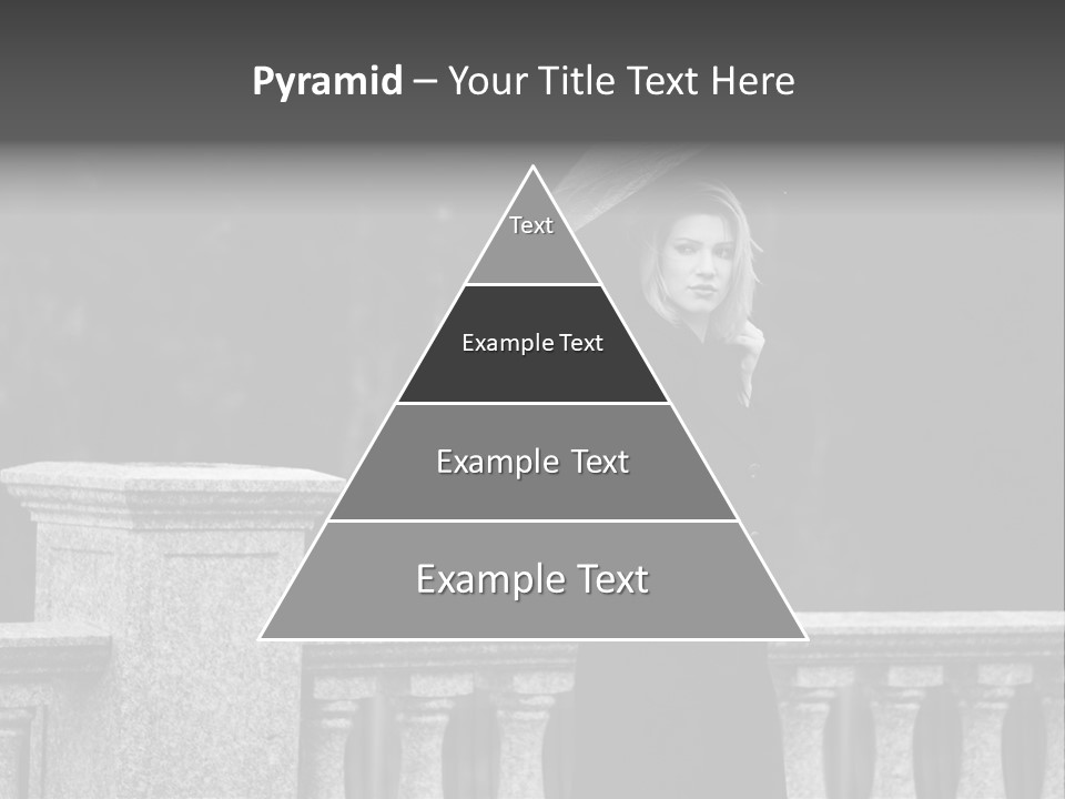 Pensive Human Sadness PowerPoint Template