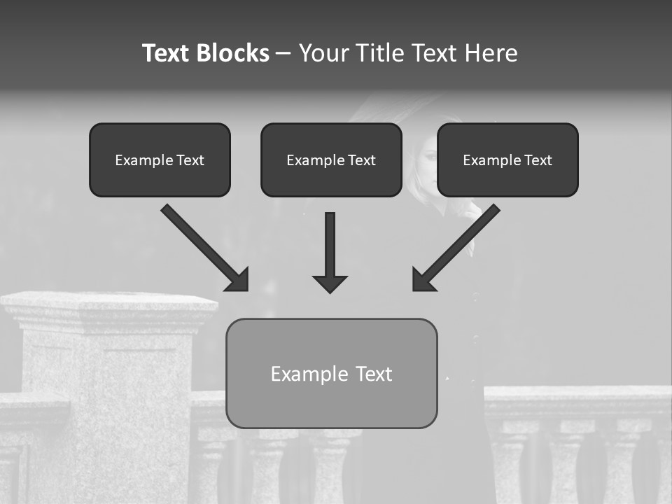 Pensive Human Sadness PowerPoint Template
