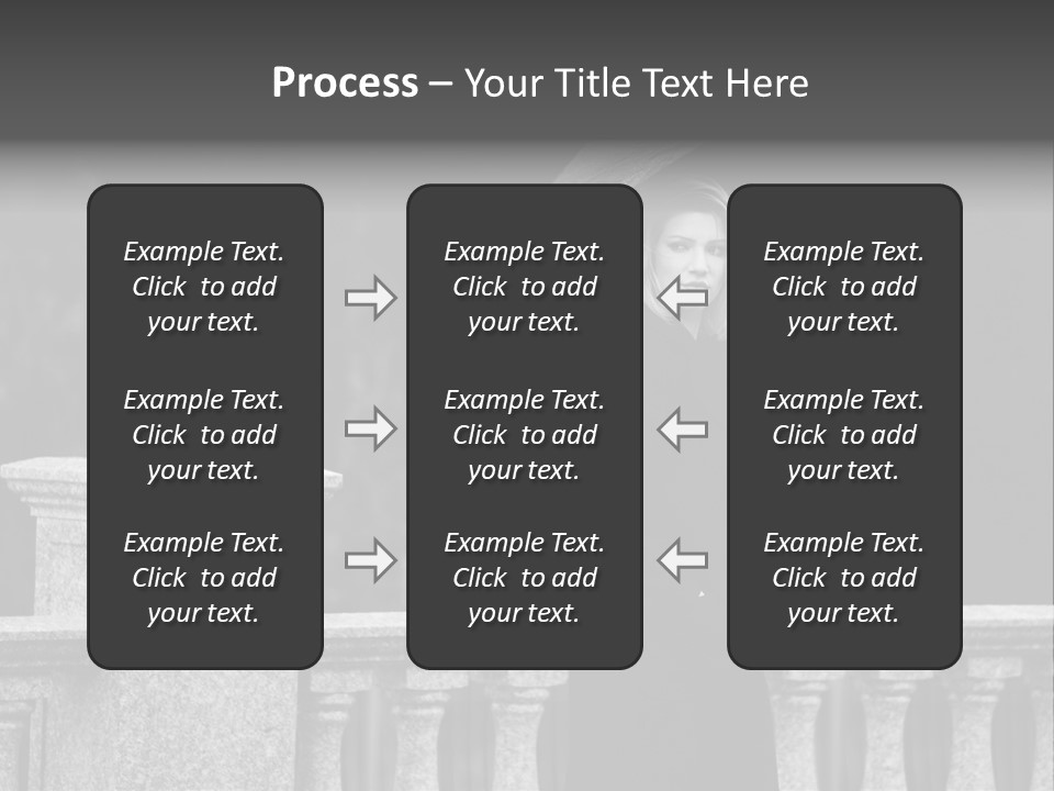 Pensive Human Sadness PowerPoint Template