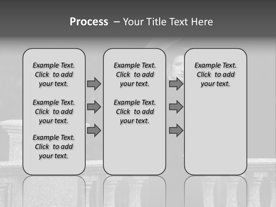 Pensive Human Sadness PowerPoint Template