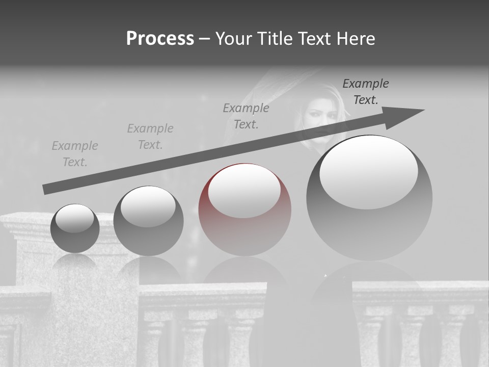 Pensive Human Sadness PowerPoint Template