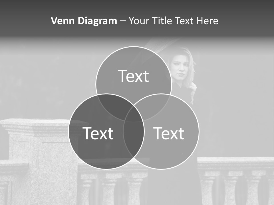 Pensive Human Sadness PowerPoint Template