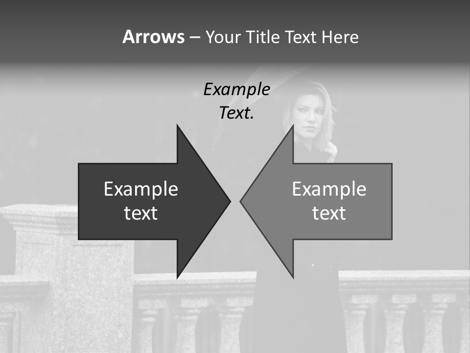 Pensive Human Sadness PowerPoint Template