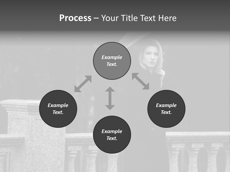 Pensive Human Sadness PowerPoint Template