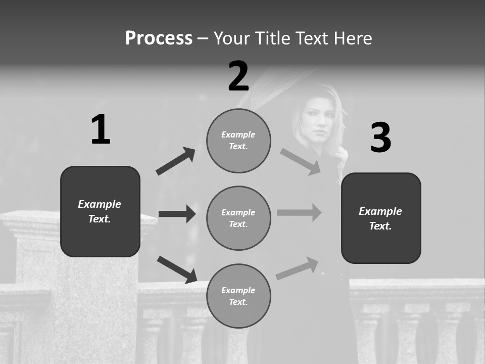 Pensive Human Sadness PowerPoint Template
