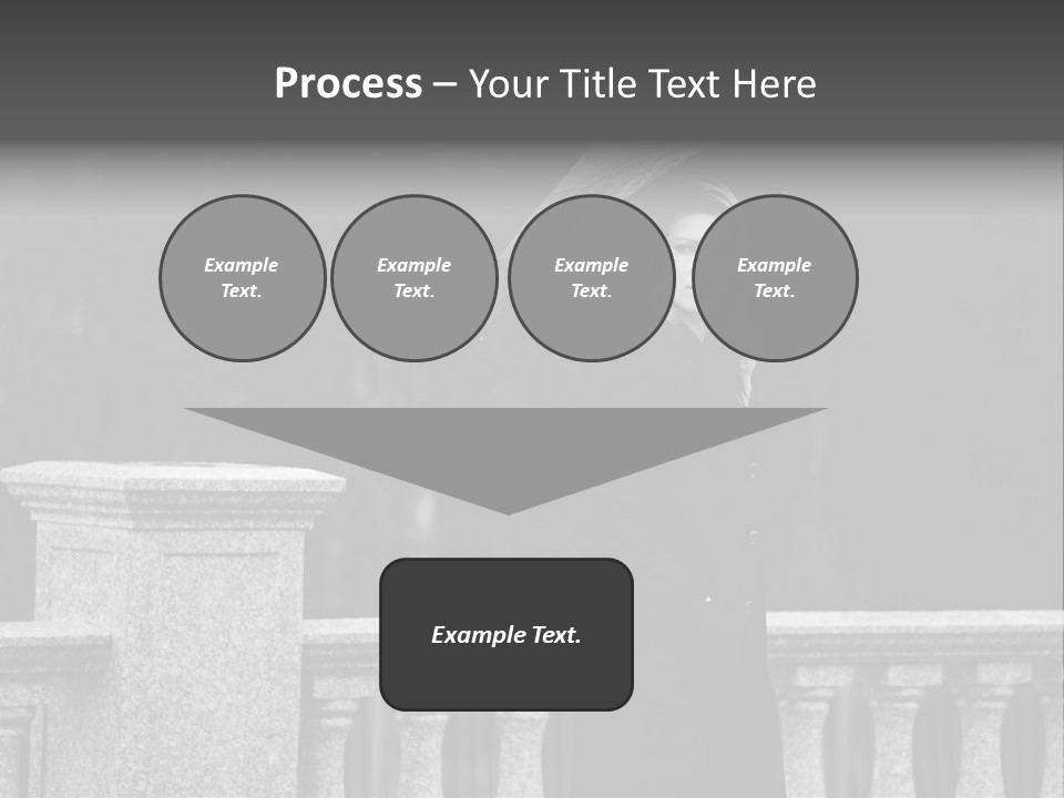 Pensive Human Sadness PowerPoint Template
