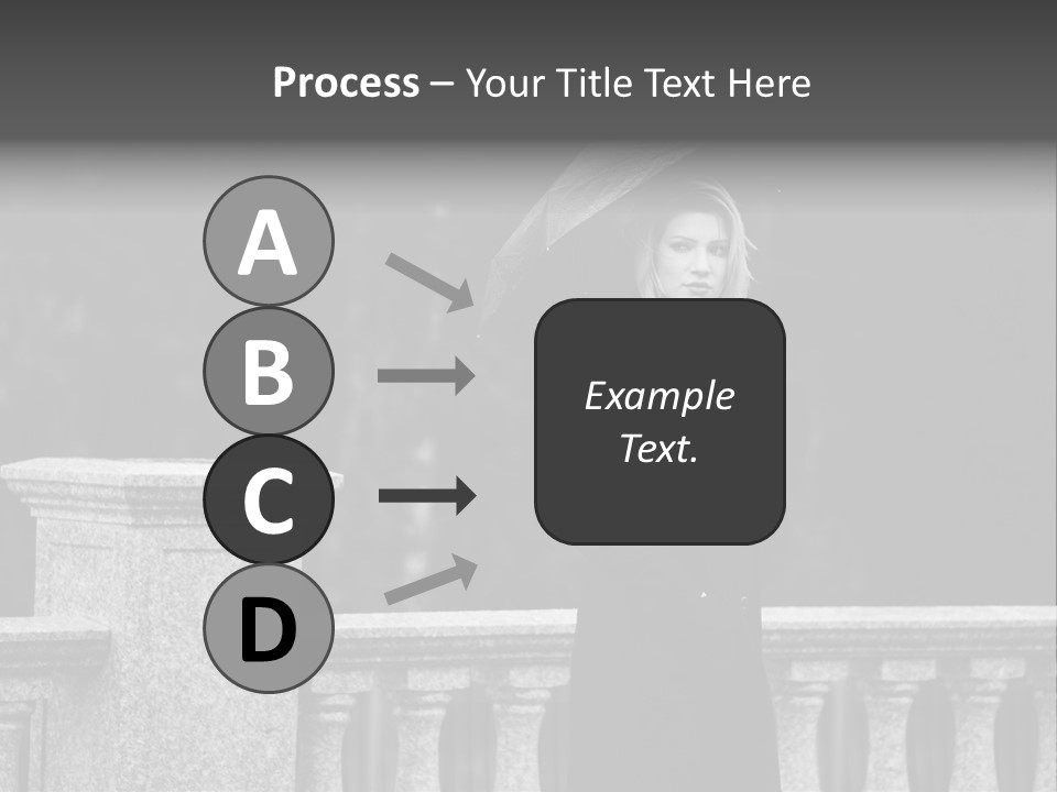 Pensive Human Sadness PowerPoint Template