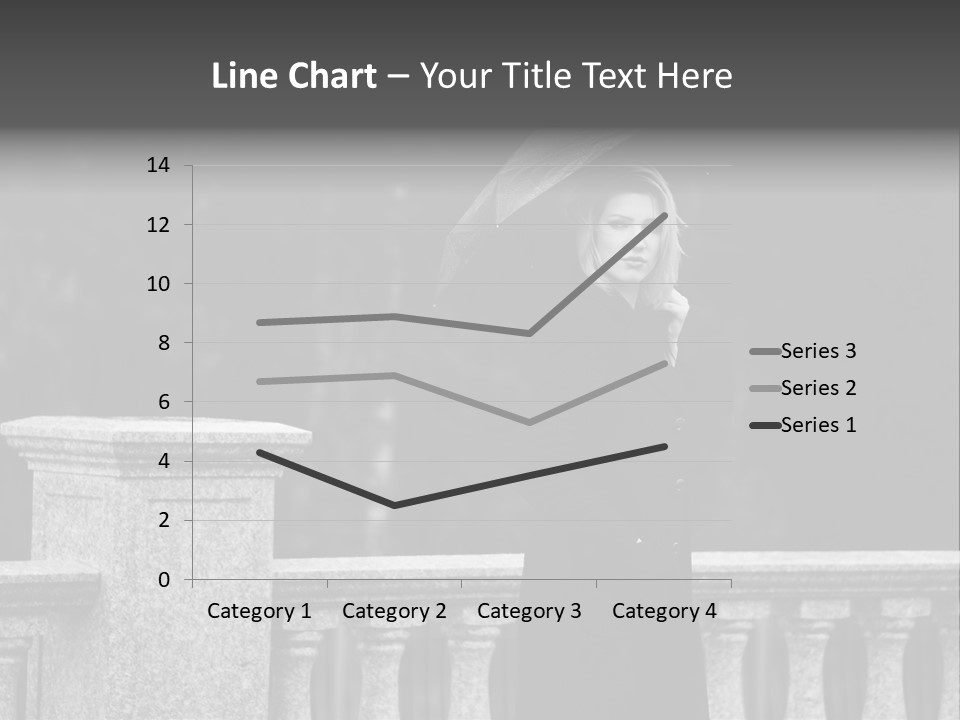 Pensive Human Sadness PowerPoint Template