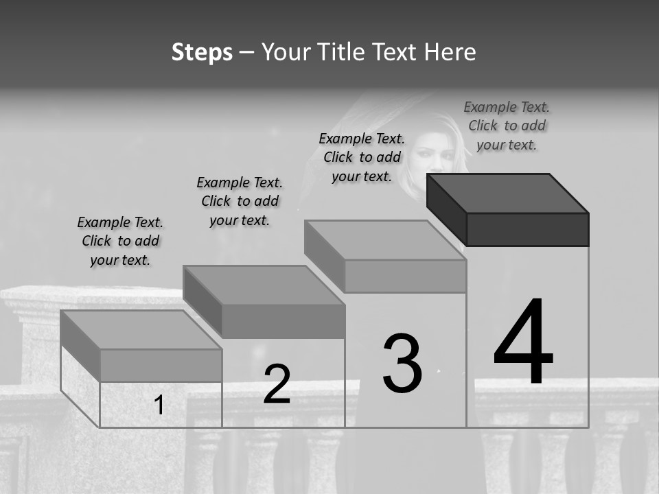 Pensive Human Sadness PowerPoint Template