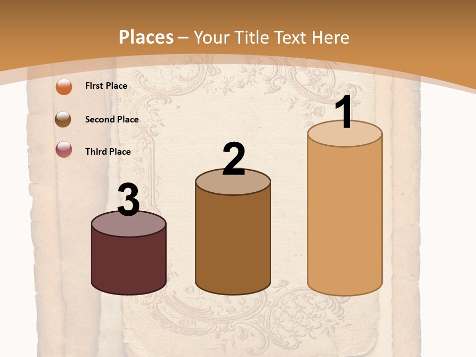 Frame Border Post PowerPoint Template