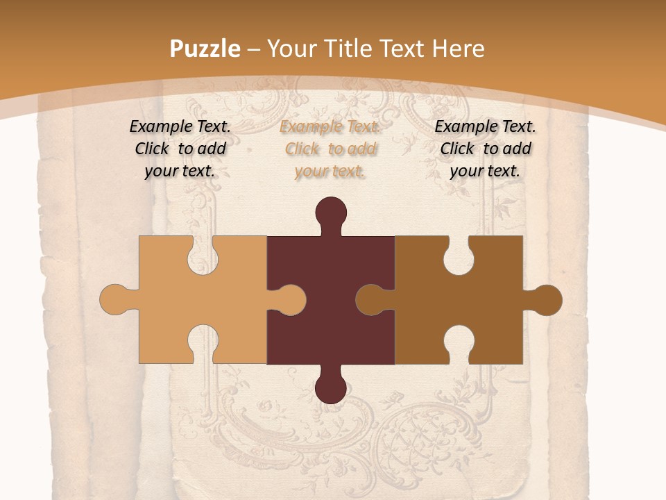 Frame Border Post PowerPoint Template
