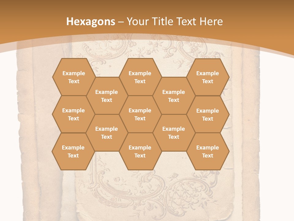 Frame Border Post PowerPoint Template