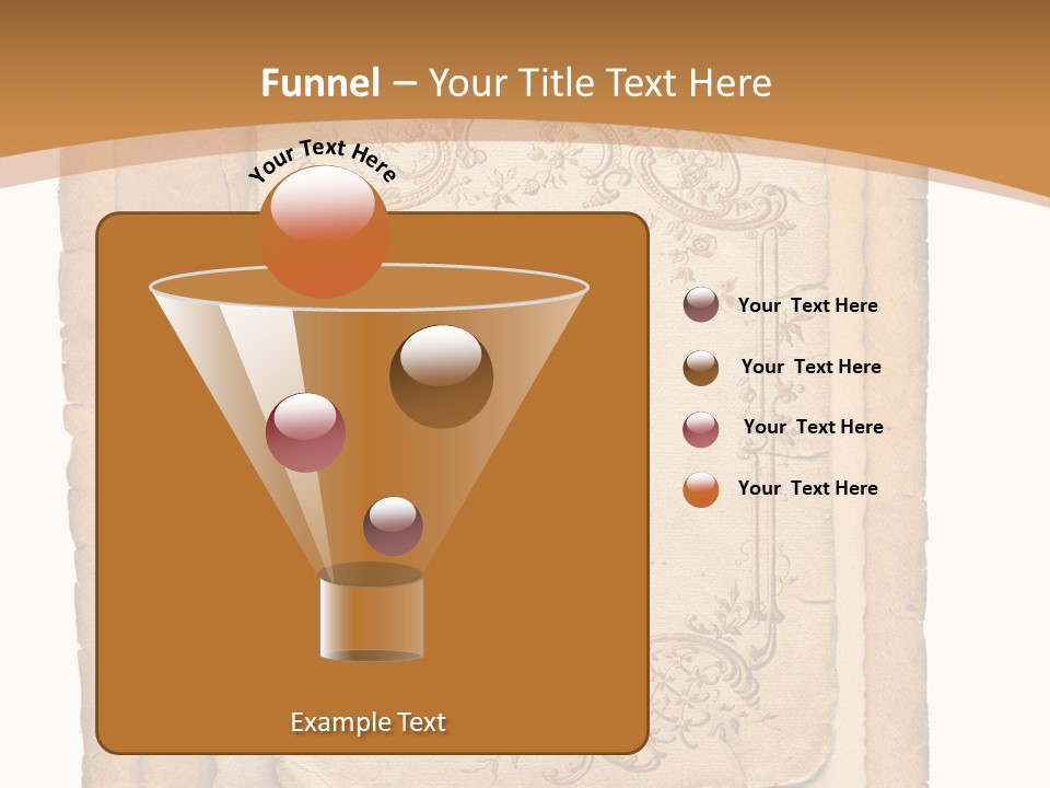 Frame Border Post PowerPoint Template