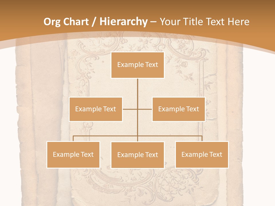 Frame Border Post PowerPoint Template