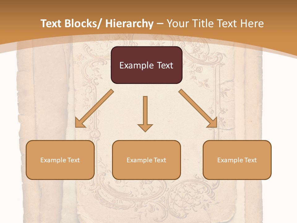Frame Border Post PowerPoint Template