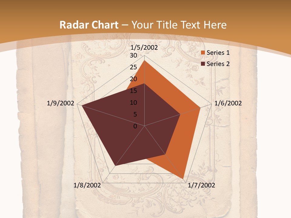 Frame Border Post PowerPoint Template