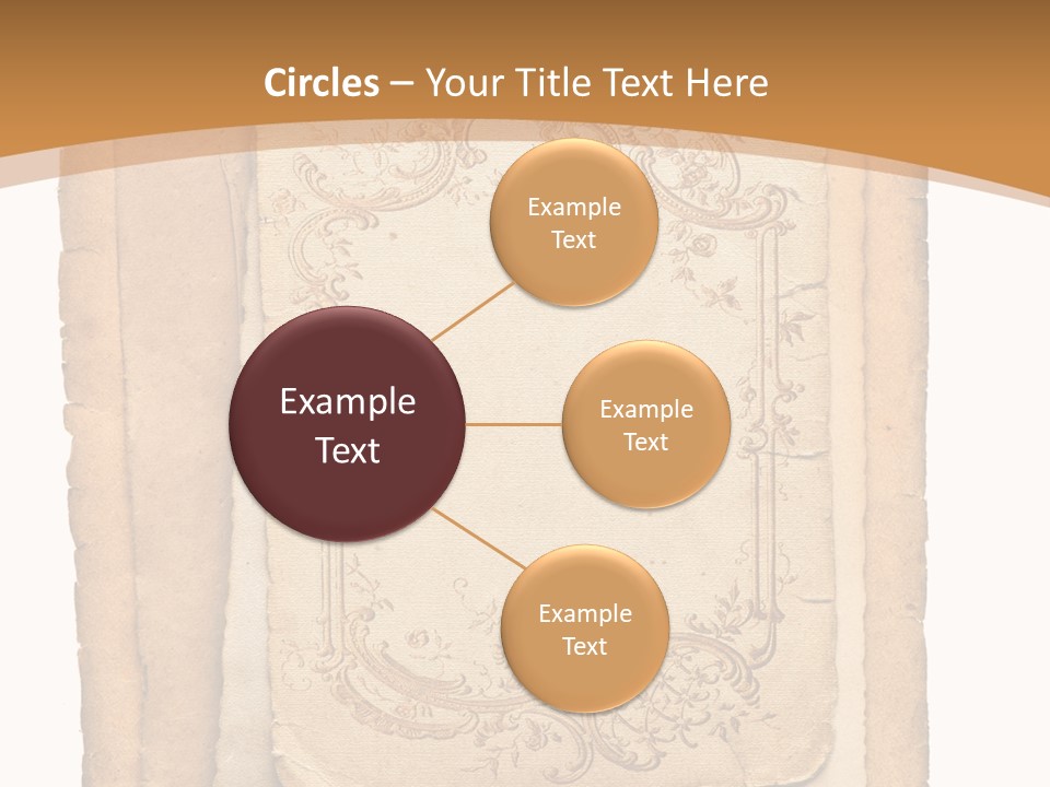 Frame Border Post PowerPoint Template