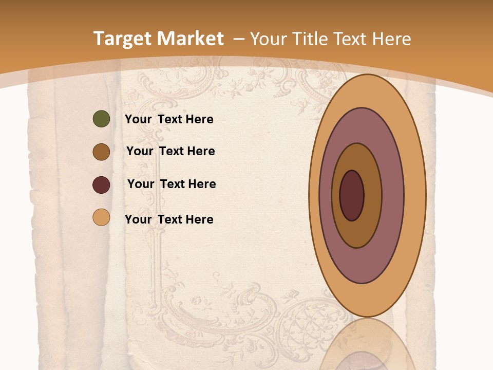 Frame Border Post PowerPoint Template