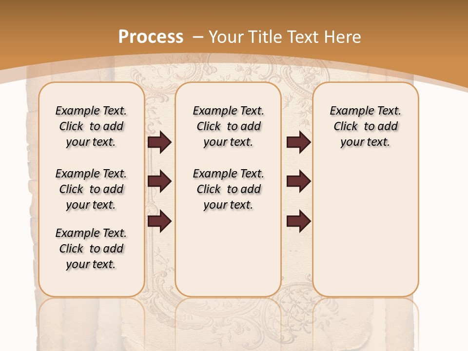 Frame Border Post PowerPoint Template