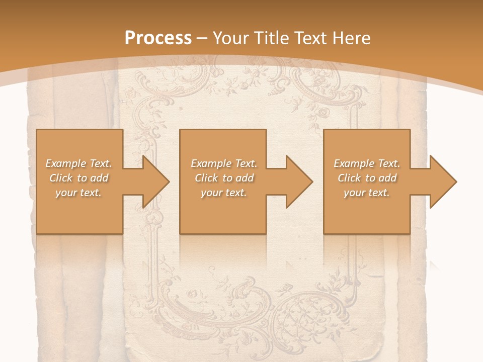 Frame Border Post PowerPoint Template