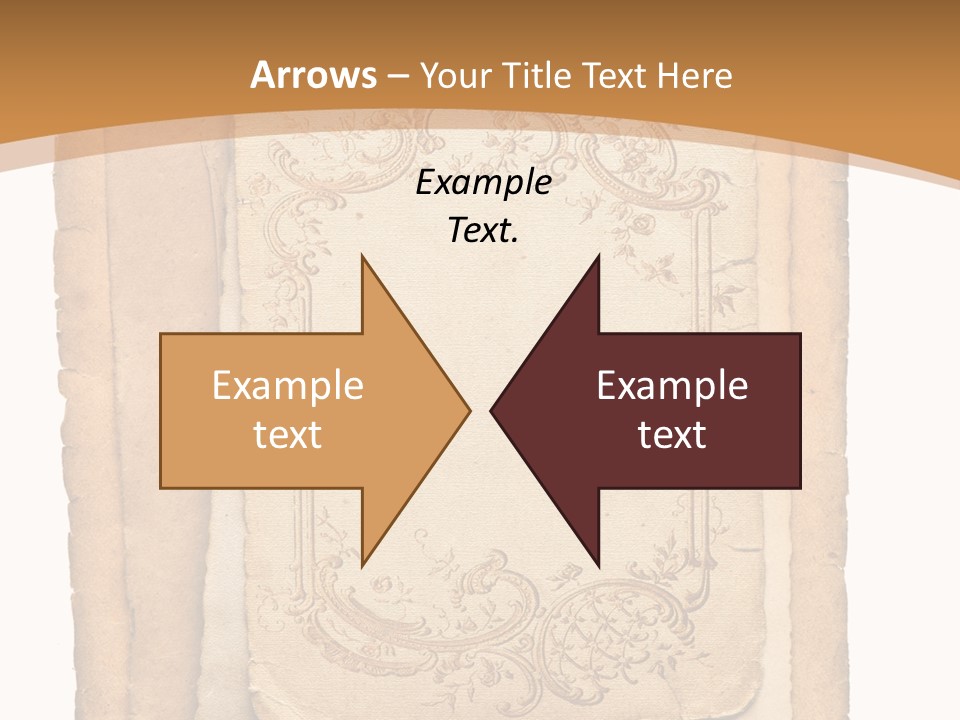 Frame Border Post PowerPoint Template