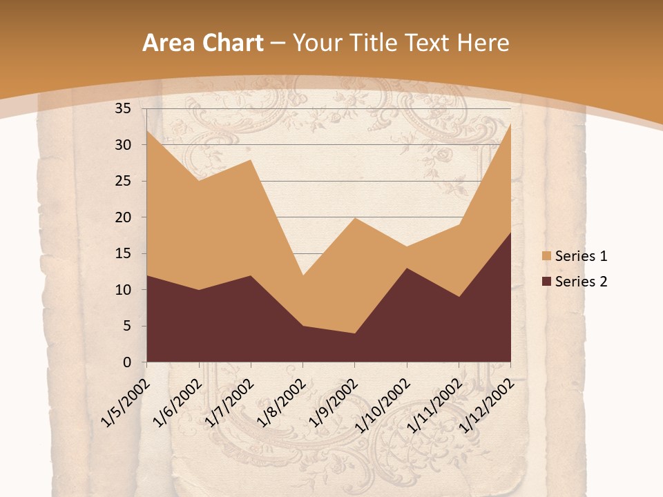 Frame Border Post PowerPoint Template