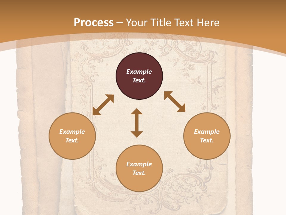 Frame Border Post PowerPoint Template