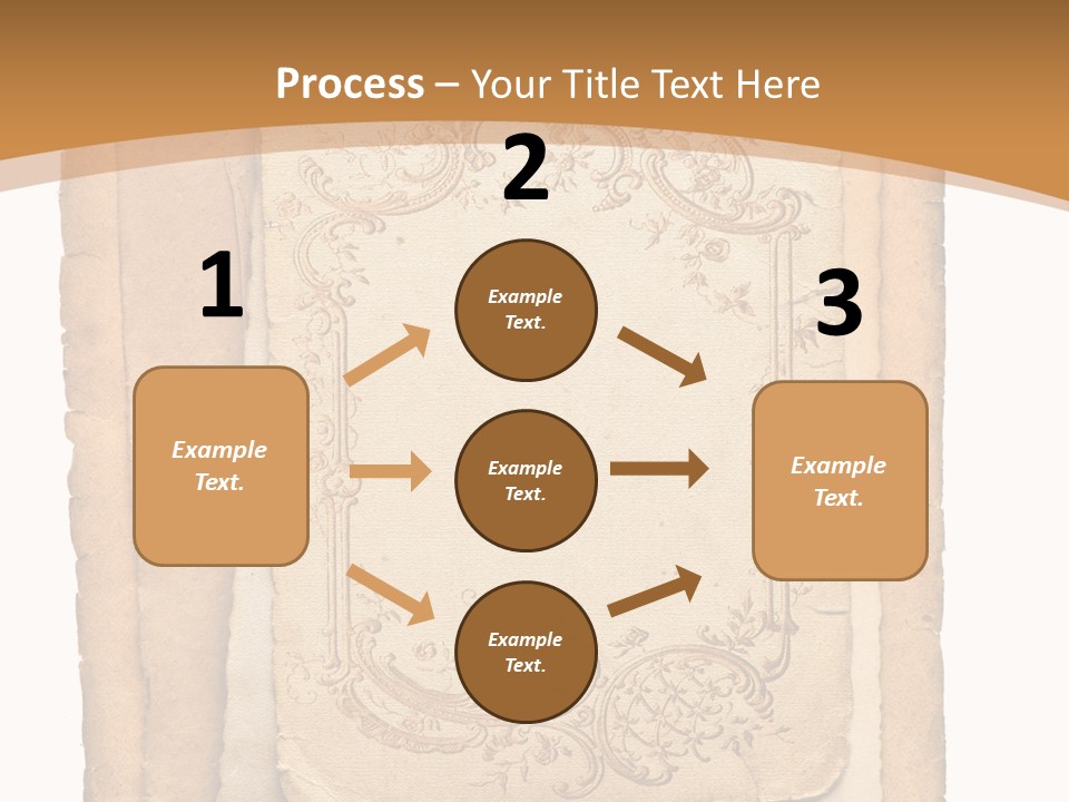 Frame Border Post PowerPoint Template