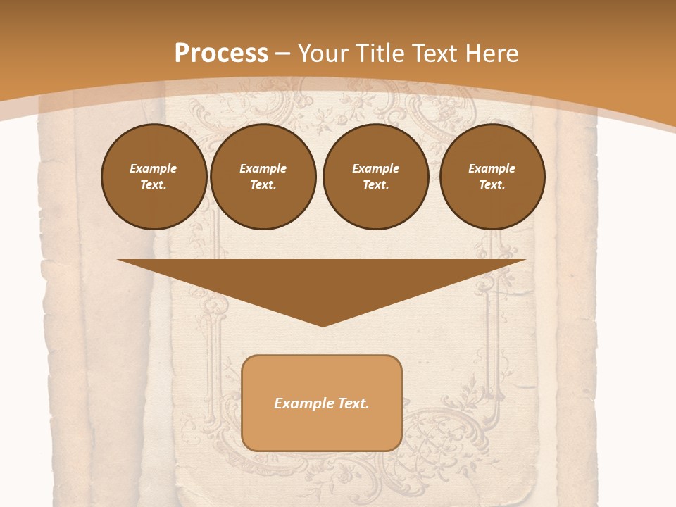 Frame Border Post PowerPoint Template