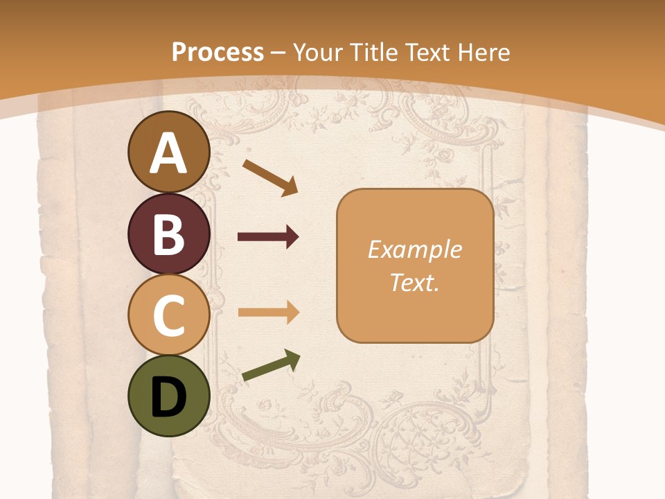Frame Border Post PowerPoint Template