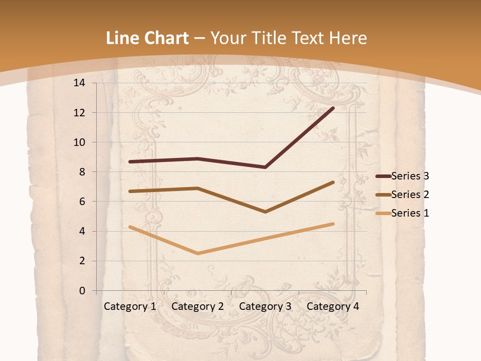 Frame Border Post PowerPoint Template