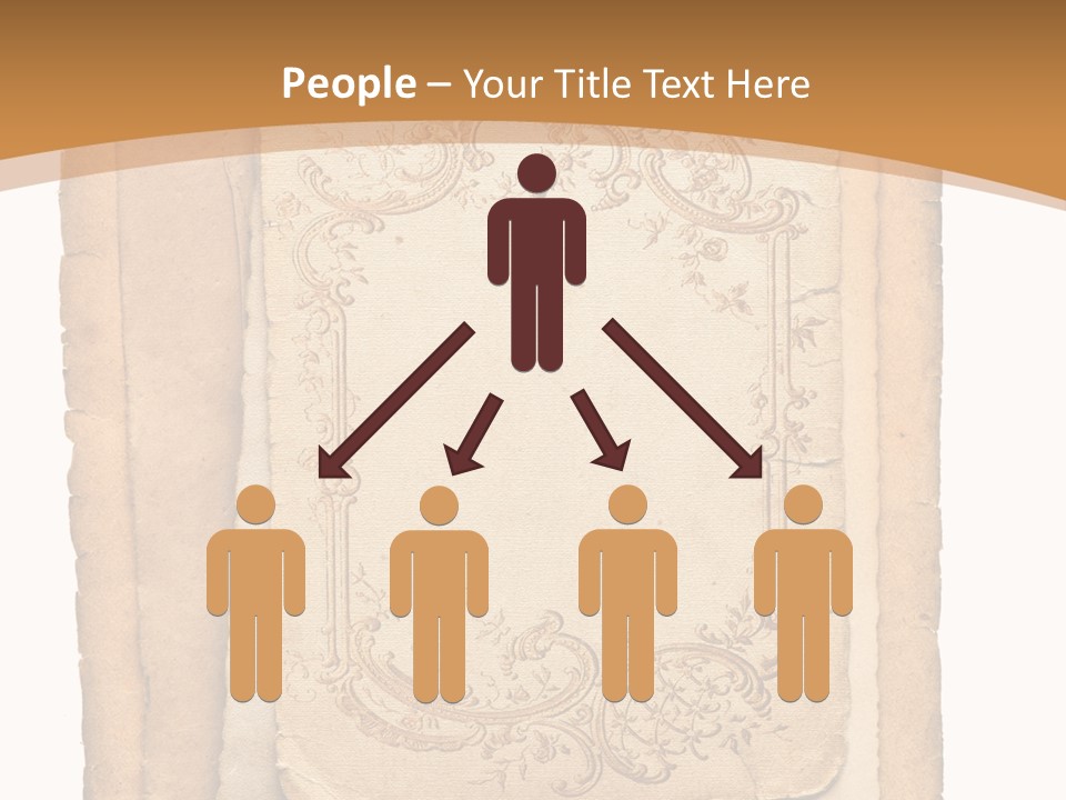 Frame Border Post PowerPoint Template