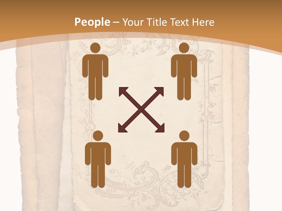 Frame Border Post PowerPoint Template