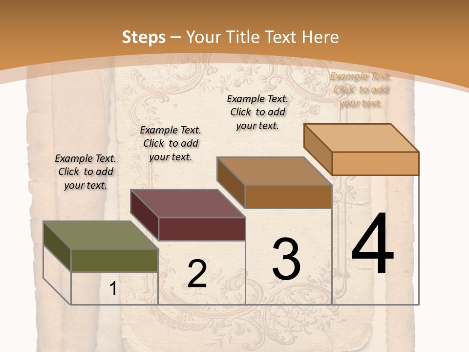 Frame Border Post PowerPoint Template