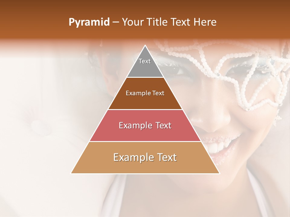 Face Cool Caucasian PowerPoint Template