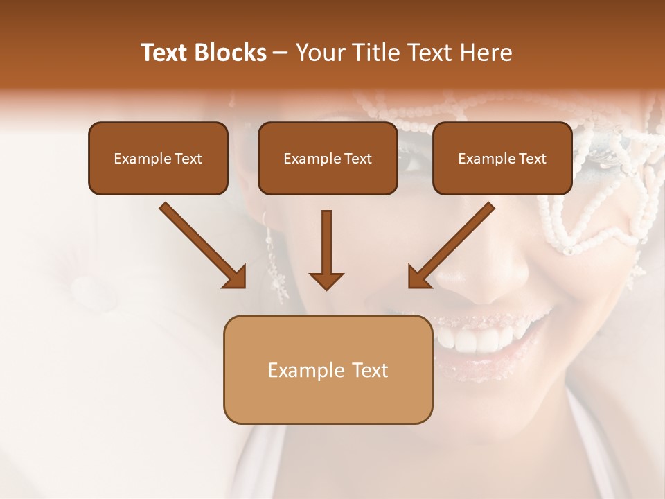 Face Cool Caucasian PowerPoint Template