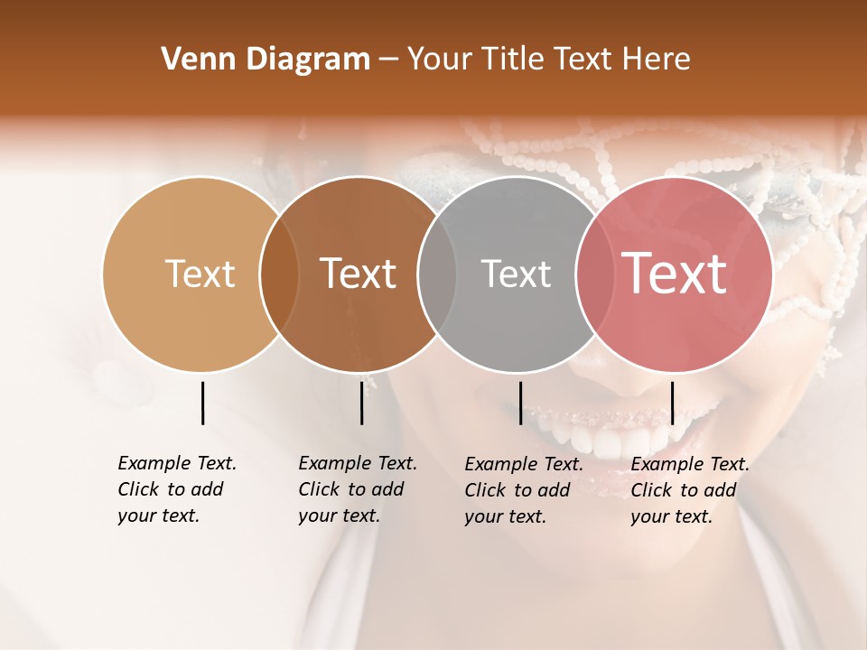 Face Cool Caucasian PowerPoint Template