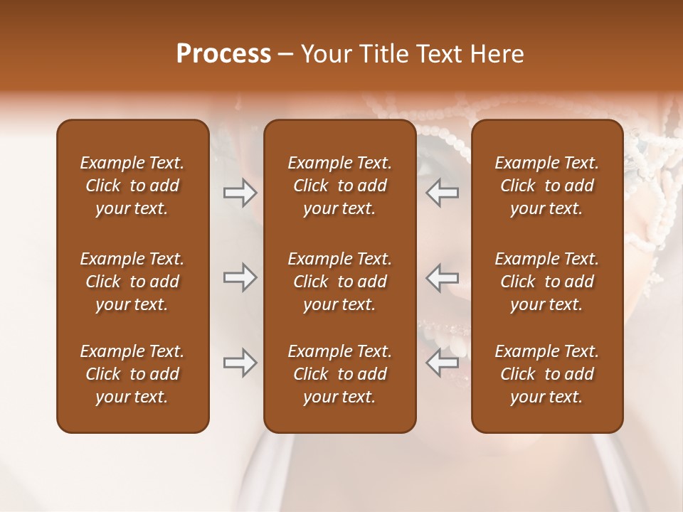 Face Cool Caucasian PowerPoint Template