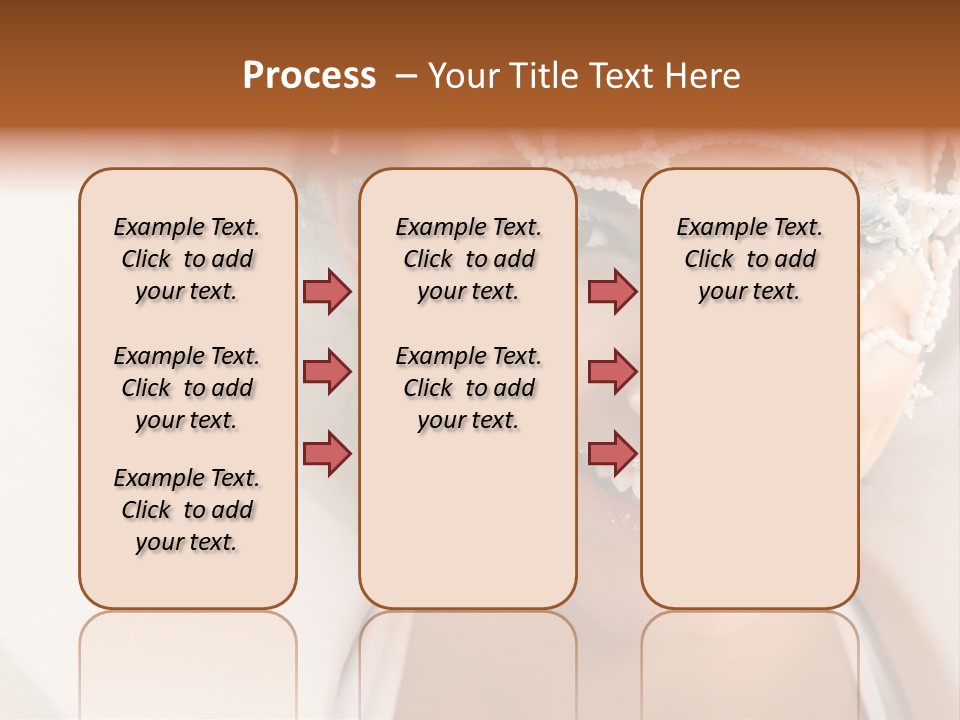 Face Cool Caucasian PowerPoint Template